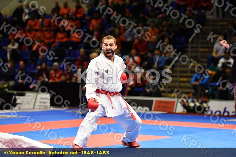 Ameknassi Abdessalam Gomez Matias Male kumite -60 kg Morocco Spa