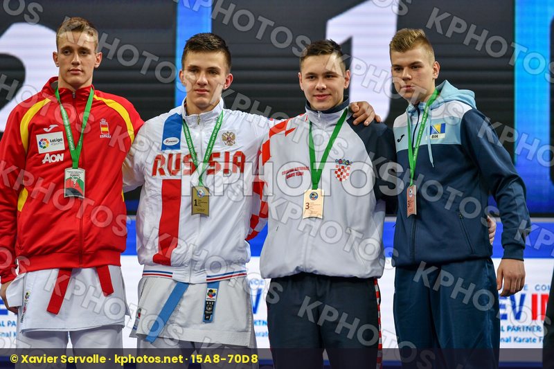 Avakimov Robert Bosnia and herzegovina Cadet kumite male 70+ kg
