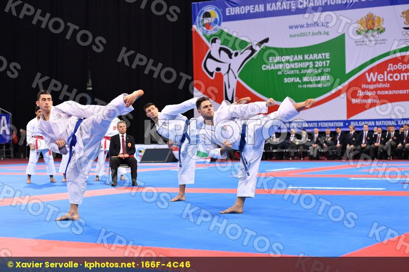 Gankaku Italy U21 kata team male