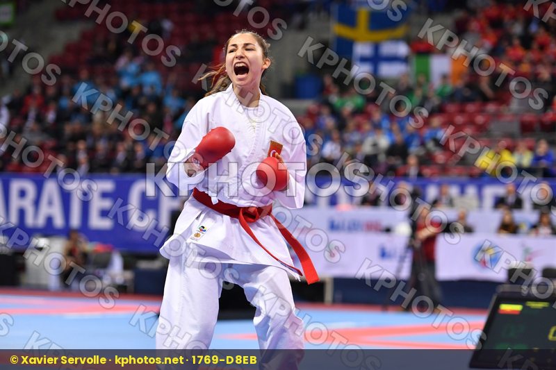 Junior kumite female -48 kg Slovakia Turkey Veisova Dominika Yem