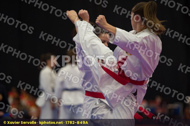 cadet female France Junior Kata team