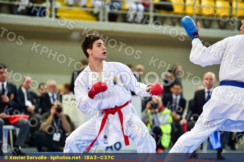 -76 Kg Bosnia And Herzegovina Brkic Marin Junior Kumite Male Tor