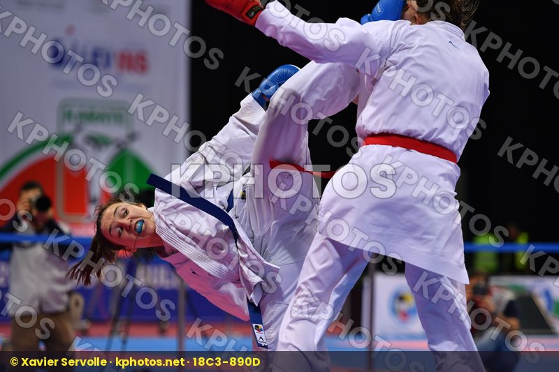 Czagany Dora Durmis Dina Hungary Junior kumite female 59+ kg Ser
