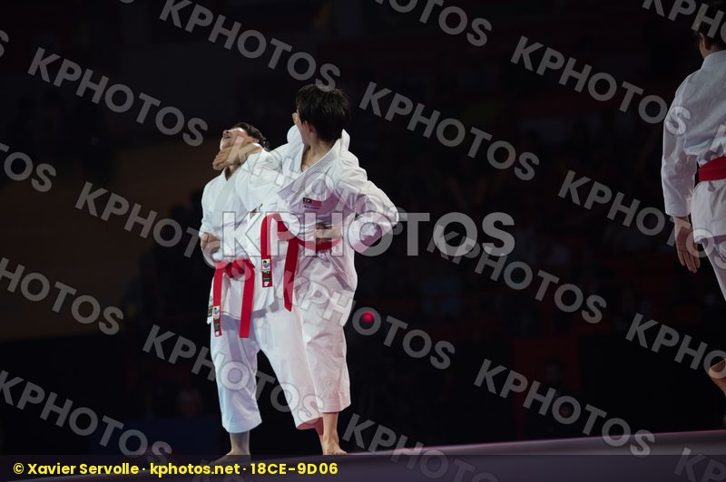 bunkai Dubai Female final kata Malaysia team