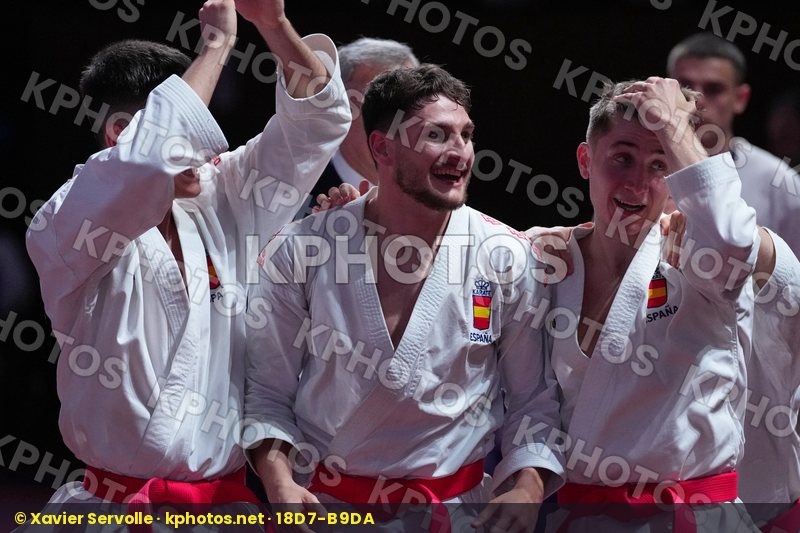 SPAIN in Team Male Kata - Final Bout