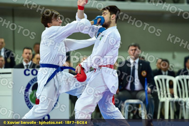 -75 Kg Abild Ludvig Budo Nord Denmark Italy KO Kumite Male Marti
