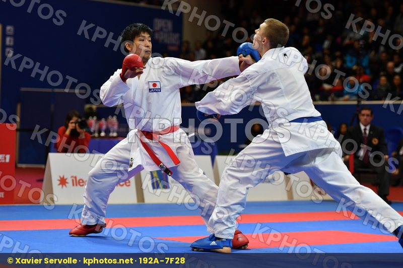 Araga Ryutaro Granovesov Ilya Japan Male kumite -84 kg Russian f