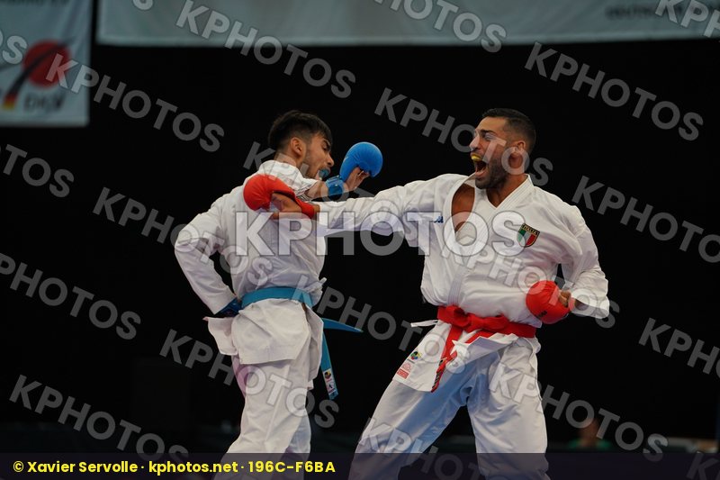 Busa Luigi Italy Male kumite -75 kg Otabolaev Dastonbek Uzbekist