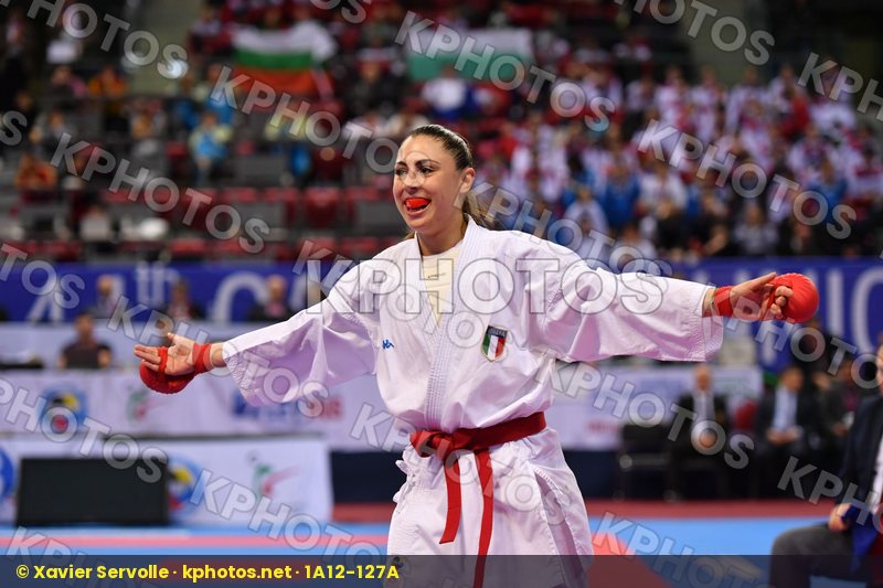 Budic Kaja Ferracuti Clio Italy Slovenia U21 kumite female 68+ k