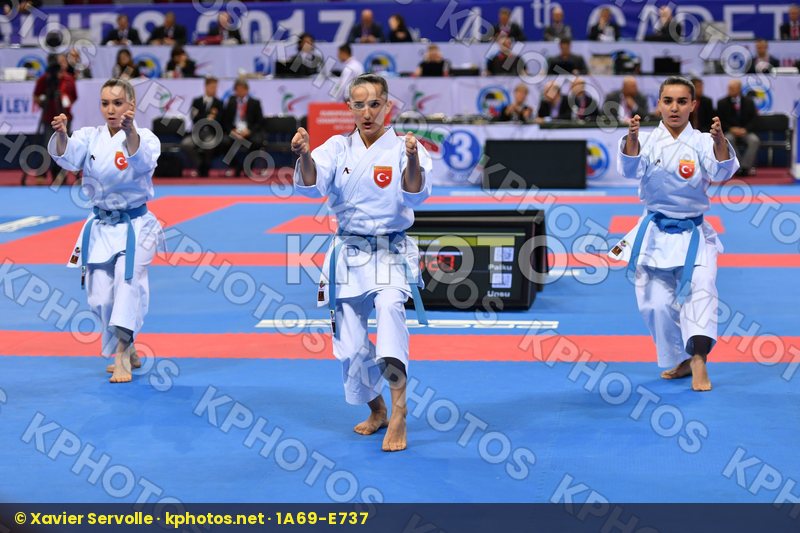 Turkey Turkey Turkey U21 kata team female Unsu < LRBarcodes
