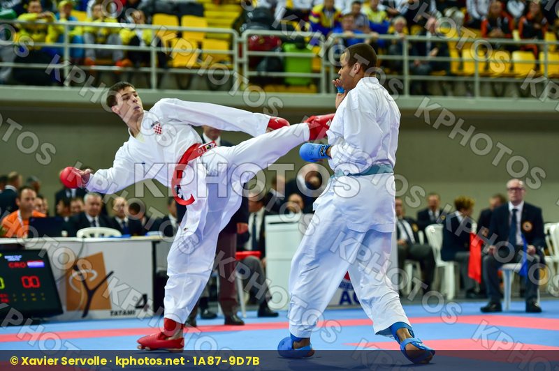 +84 Kg Barac Filip Croatia Kumite Lardy Tyron-Darnell Male Nethe