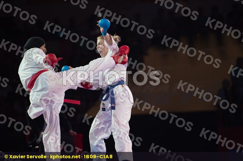 -61 Kg Dubai Egypt Farouk Giana Mohamed Female final kumite Slov