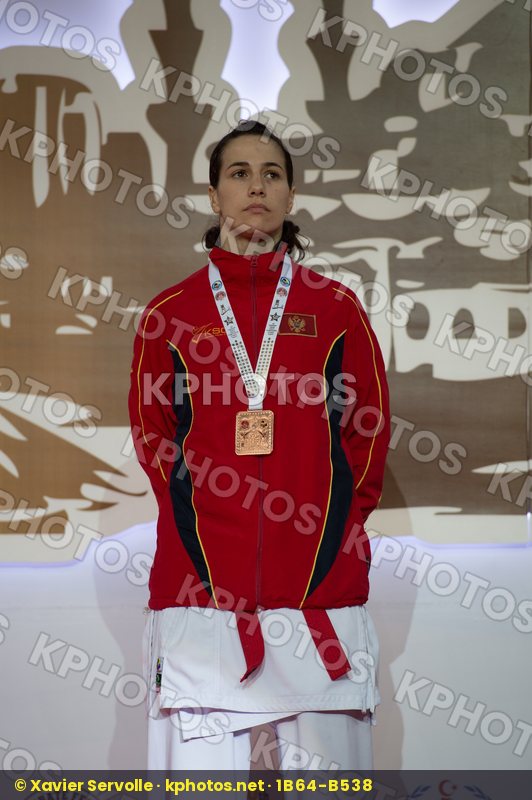 -68 kg Austria Buchinger Alisa female kumite Montenegro podiums