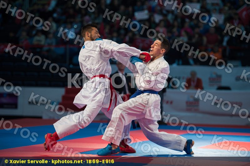 -60 kg Agoudjil Sofiane finals France Italy kumite Maresca Luca