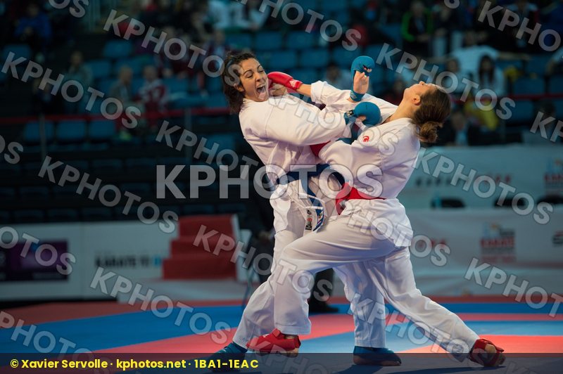 -68 kg bronze match Burucu Hafsa Seyda female kumite Spain Turke