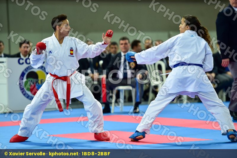 -50 Kg Bouderbane Sophia Female France Kumite Morales Ozuna Gema