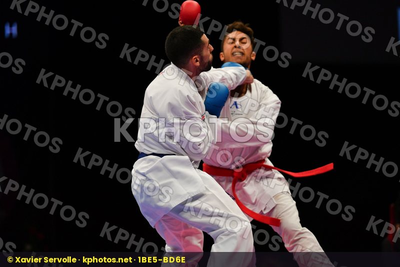 Ahmed Hmissa Cuerva mora Raul Male kumite -67 kg Spain Tunisia