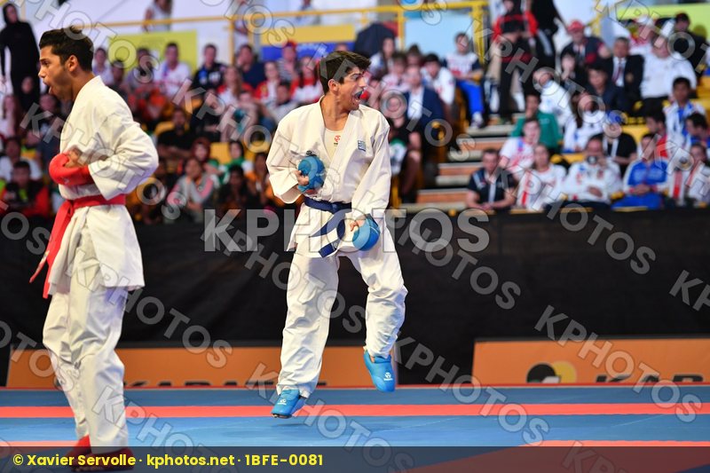 Ali pour Saeid Greece Iran Male kumite -67 kg Xenos Dionysios