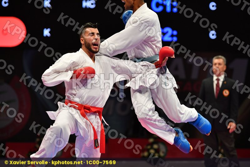 Hammi Ahmed Male kumite -75 kg Messaoudi Reda Morocco