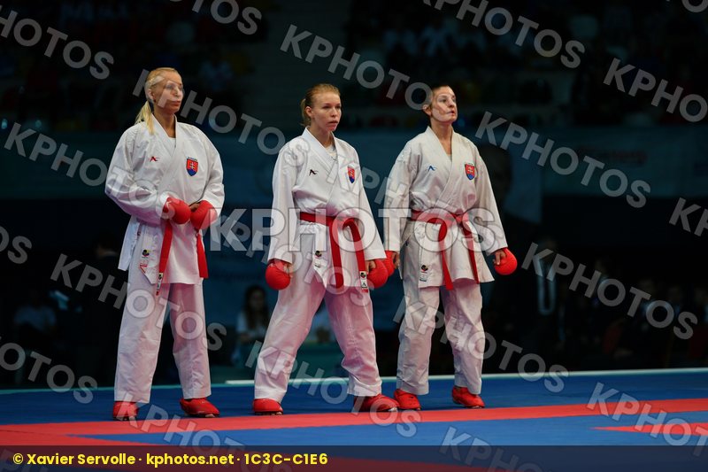 Female team kumite Germany Germany Germany Slovakia Slovakia Slo