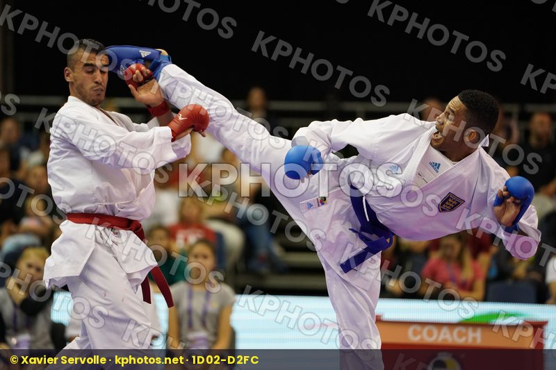 Algeria Benkhaled Abdelatif England Male Kumite -67kg Thomas Jordan