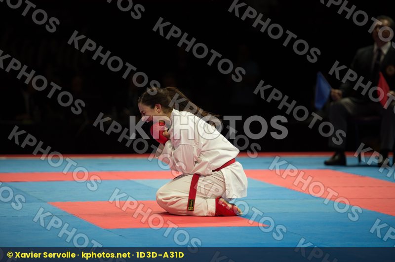 Austria Buchinger Alisa Female Kumite -68 Kg final Quirici Elena