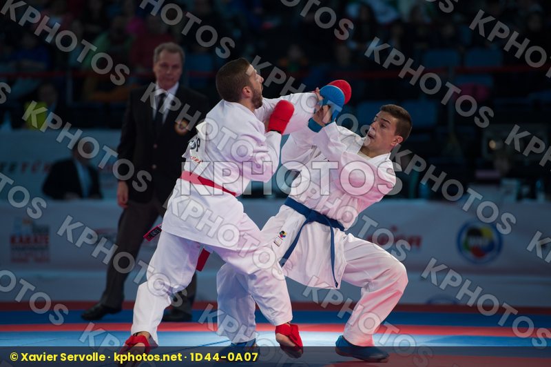 -60 kg bronze match Fyr Of Macedonia Gomez Garcia Matias kumite