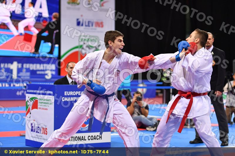 Croatia Da costa Jessie France Garibovic Enes U21 kumite male -8