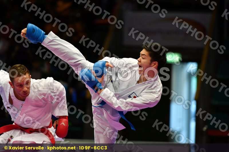 Belgium Dasoul Michael Japan Male kumite -60 kg Sago Naoto