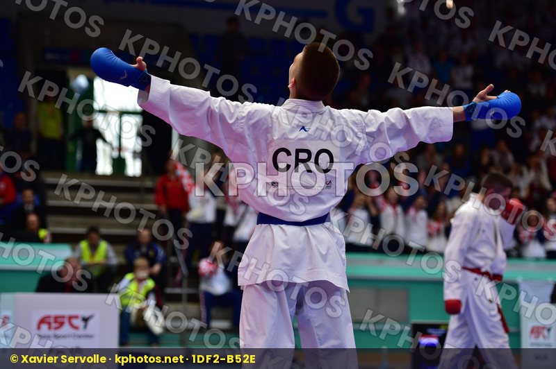 -60kg Arawaza Berak Boran croatia Dzakovic Milos kumite Serbia U