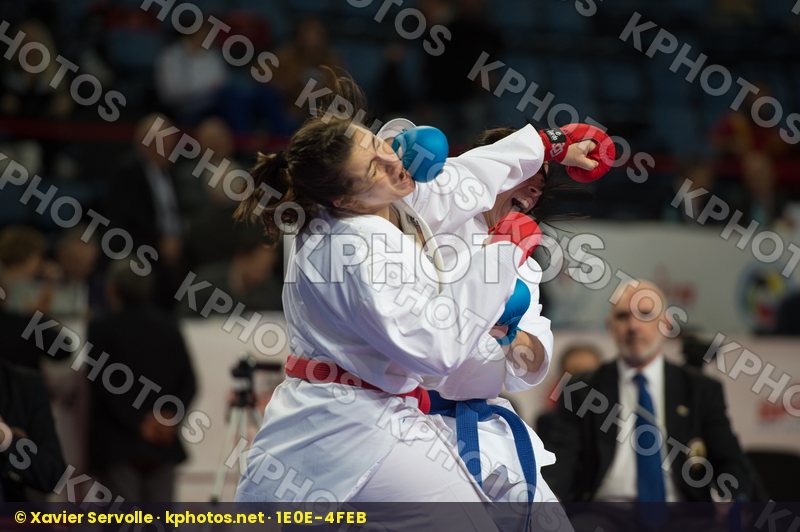 female kumite Slovakia Spain team top