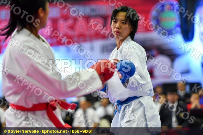 Japan Kikuchi Mizuki Nguyen Thi Viet Trinh U21 Kumite Female -68
