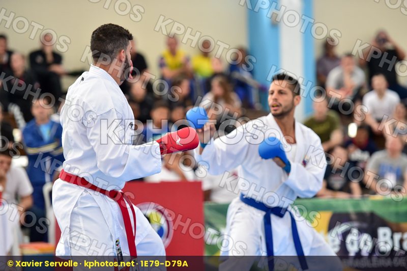 Brasil final kumite Male team Venezuela