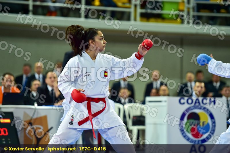 +68 Kg DaeDo Female Ferracuti Clio Italy Kumite Spain Torres Gar