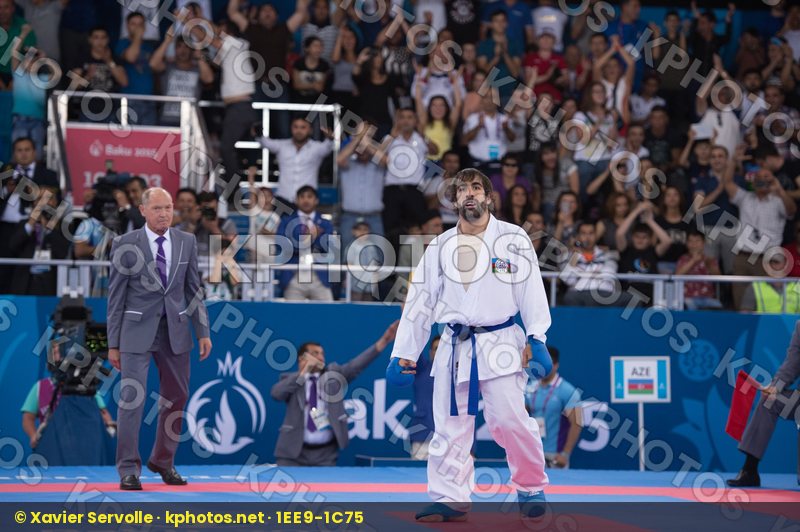 -75 kg Aghayev Rafael Azerbaijan finals kumite