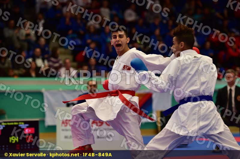 -55kg finals france junior kumite male Mardhi Ilyes Samdan Eray