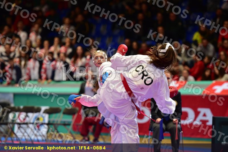 -47kg cadet croatia female finals Kmit Solomiya kumite ukraine V