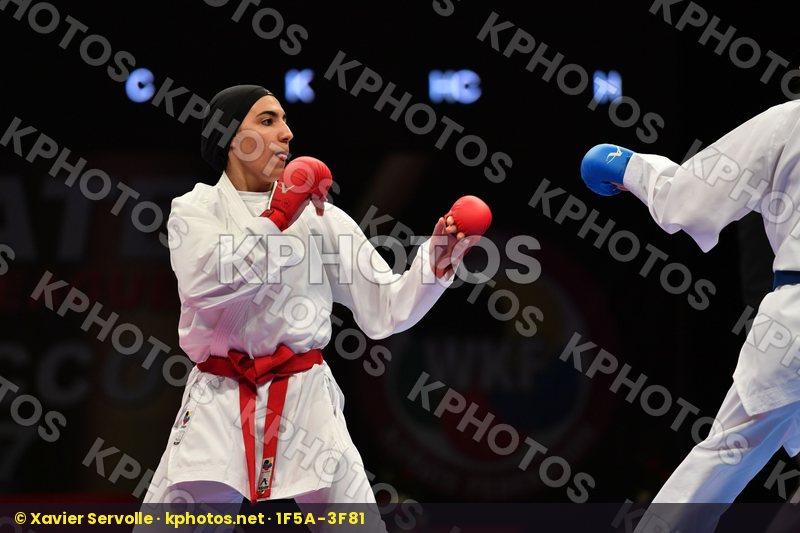 Egypt Female kumite -68 kg France Mohamed Nada Zaretska Iryna