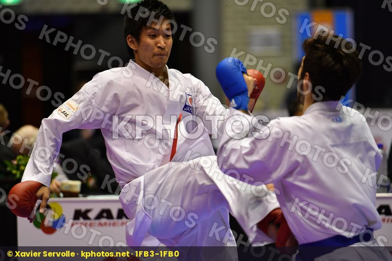 Araga Ryutaro Japan Male kumite -84 kg