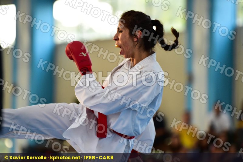 -61 Kg Arreola Merillela Female final Flores Paula Ivonne kumite