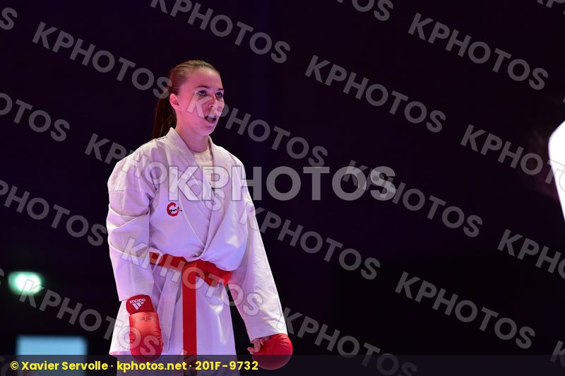 -68 kg France Gafurova Guzaliya Kazakhstan kumite Panetsidou Vas