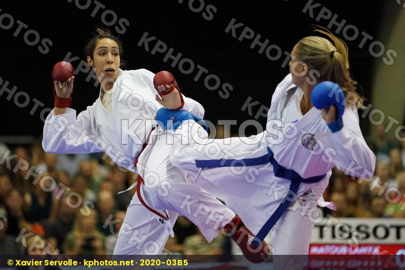 Algeria Austria Buchinger Alisa Female Kumite -68kg Gold match Matoub Lamya