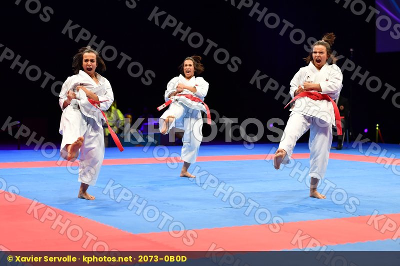 Female team kata Morocco Morocco Morocco Unsu