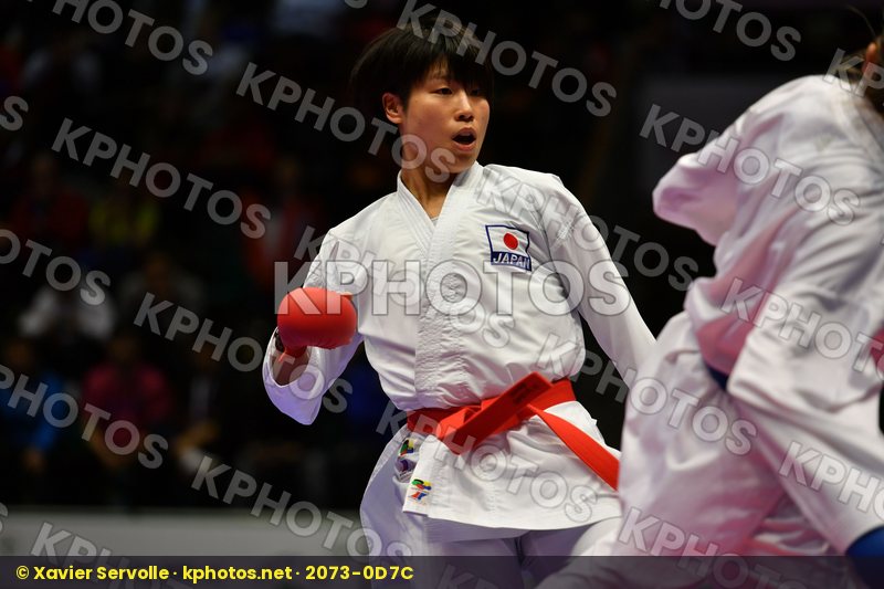 Agier Alizee Female kumite -68 kg France Japan Someya Kayo