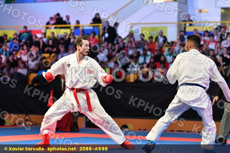 Busa Luigi Italy Male kumite -75 kg Scott Thomas United states