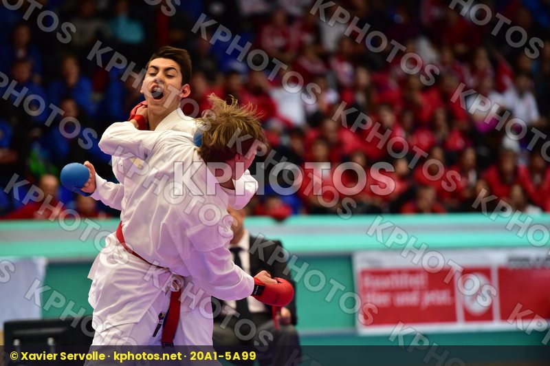 -68kg Denmark finals Friis-Pedersen Jonas junior kumite male Ned
