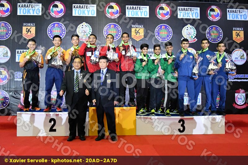 Indonesia Iran Islamic Republic Of Kata Team Cadet And Junior Ma