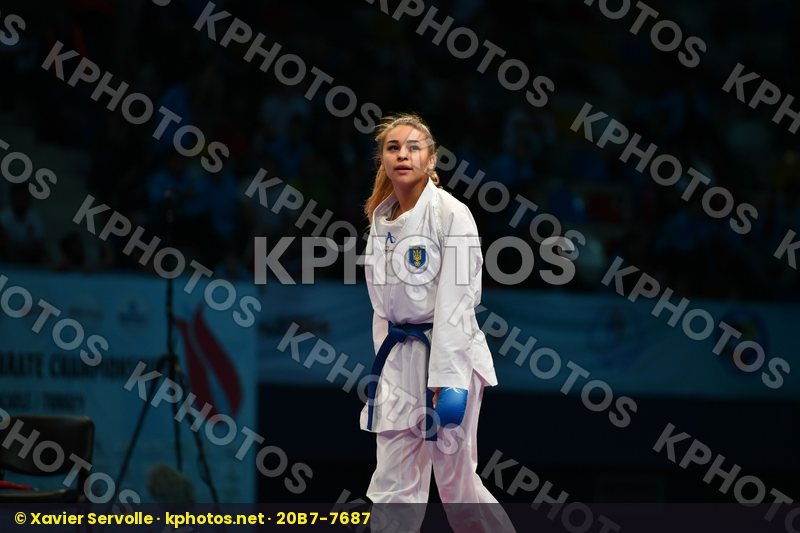 Draskovic Ana Female kumite -55 kg Montenegro Terliuga Anzhelika