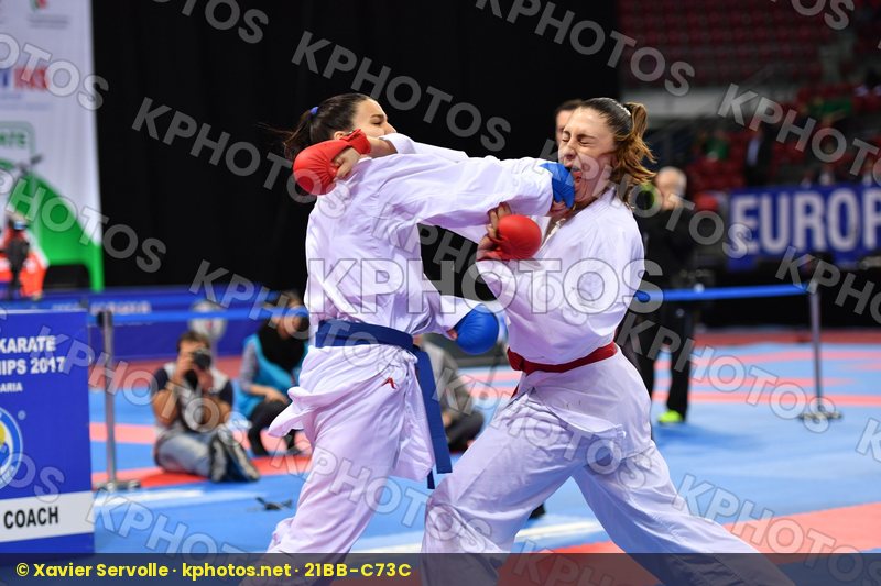 Budic Kaja Ferracuti Clio Italy Slovenia U21 kumite female 68+ k