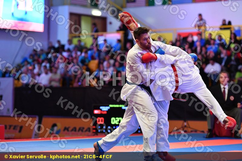 Aktas Ugur Greece Male kumite -84 kg Turkey Tzanos Georgios